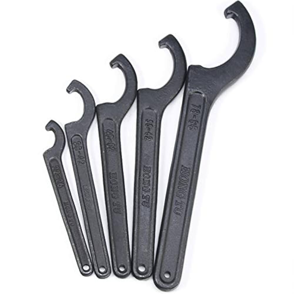 スチールブック　スリップ　レンチ　セット TOOL COMPANY STRAIGHT フックレンチ 35〜75(mm) STRAIGHT/11